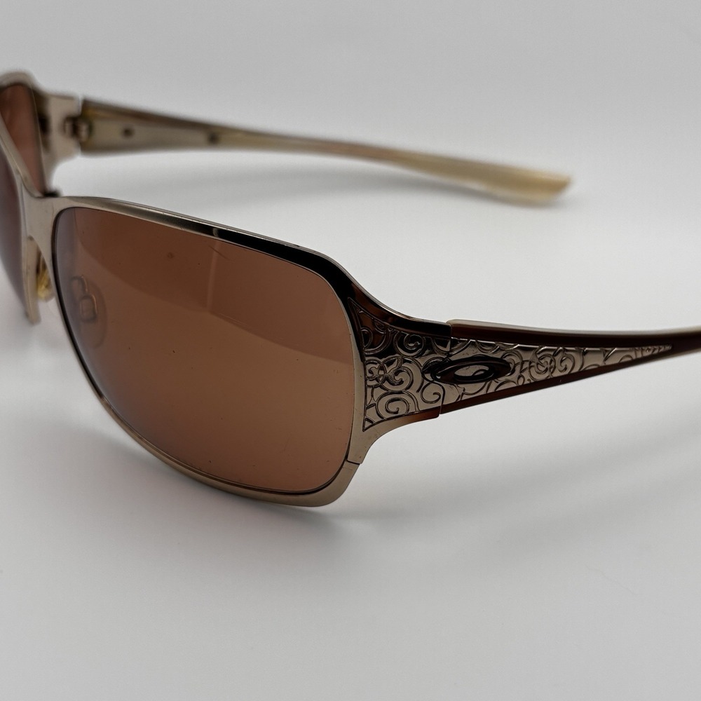 Oakley Dangerous 05-314 Gold Bronze Sunglasses 62mm Authentic w/ Certificate
